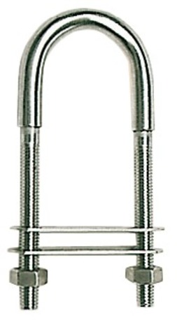Osculati stävögla SS 8x105mm / brickor 75x40mm Osculati stävögla SS 8x105mm / brickor 75x40mm